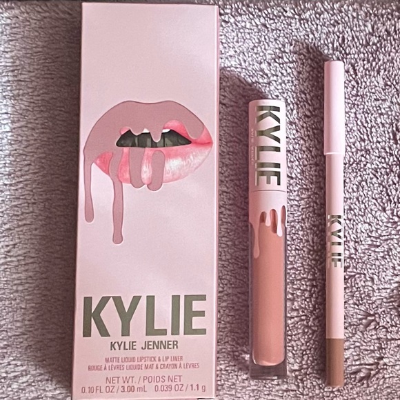 KYLIE JENNER Cosmetics STORMI MINI LIP KIT Matte Liquid LIPSTICK &  LINER SET